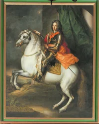 Reiterporträt von Prinz Eugen von Savoyen (1663-1736)